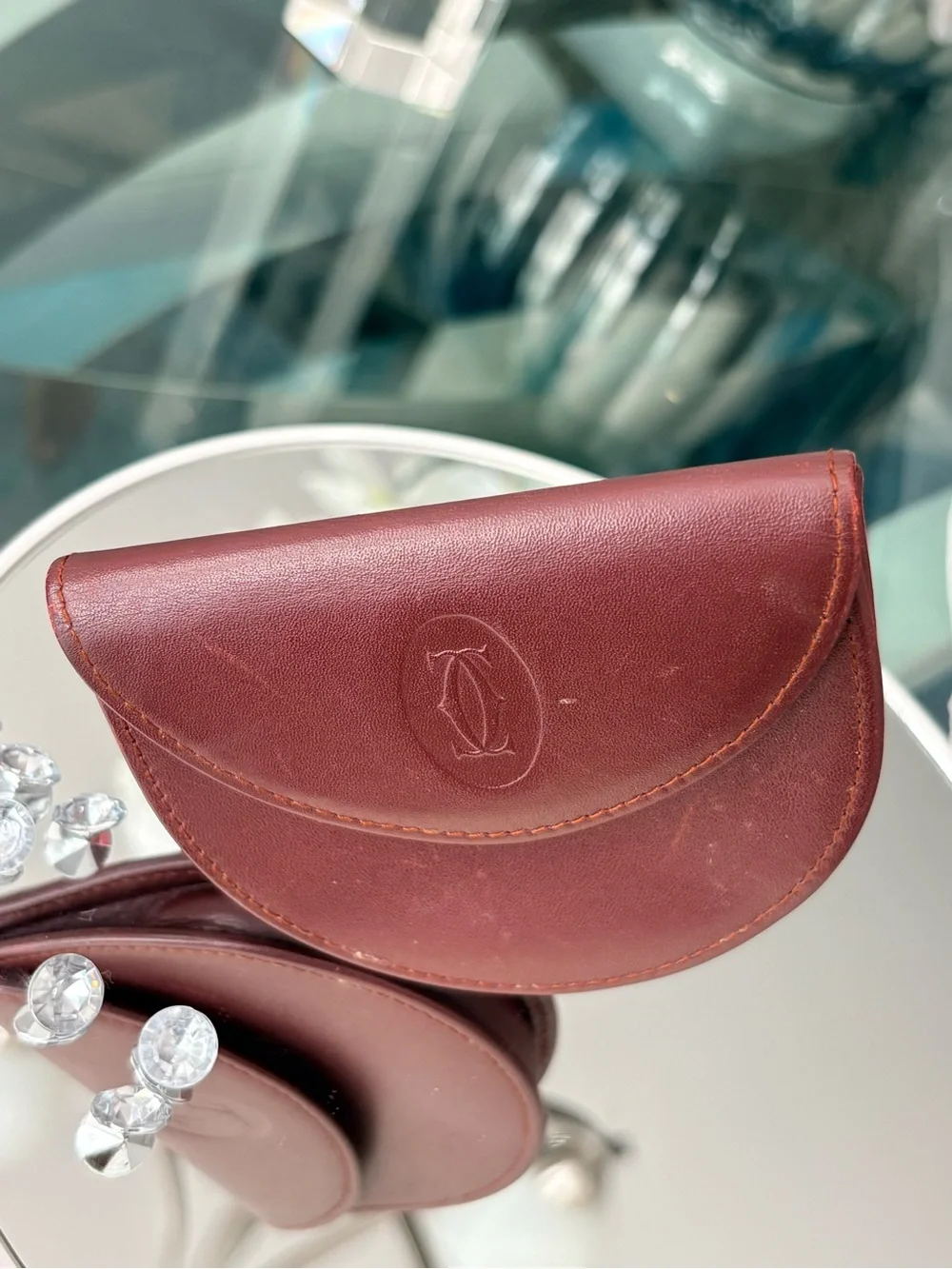 Cartier Half-Moon Coin Pouch